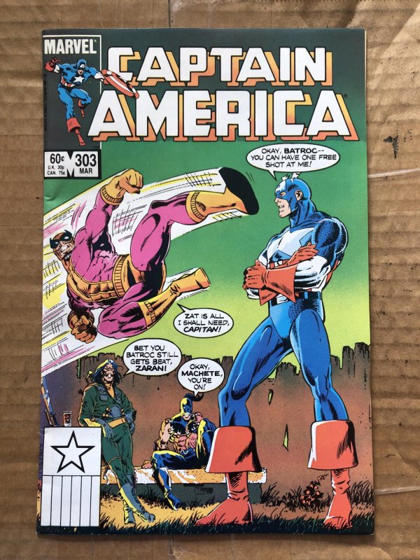 Captain America #303 Direct Edition (1985)