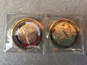 Challenge Coin  El Paso Pope Francis TDY COIN CBP