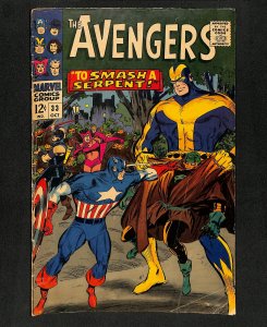 Avengers #33 1st Hulk and Sub-Mariner Team-Up!