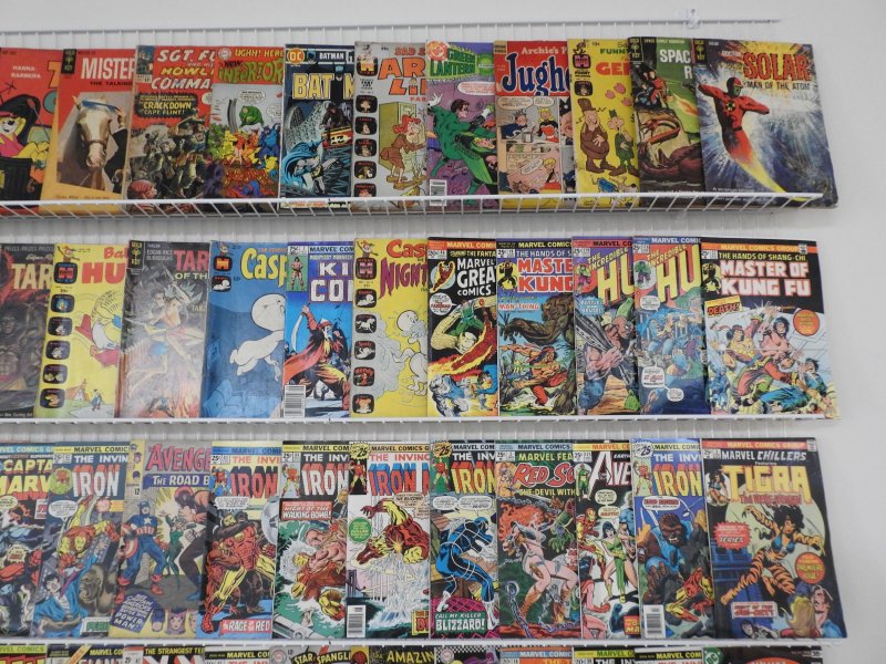 Huge Lot 150+ Silver/Bronze Comics W/ Daredevil, Hulk, +More! See desc