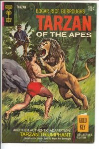 Tarzan #184  1969 - Gold Key  -VF - Comic Book