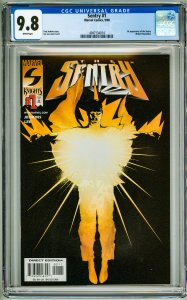 Sentry #1 (2001) CGC 9.8! White Pages! 1st Appearance of the Sentry!