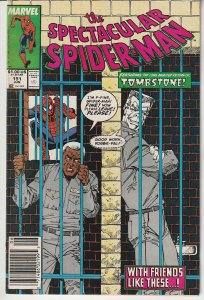 The Spectacular Spider-Man #151 Newsstand Edition (1989)