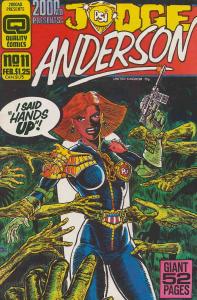 2000 A.D. Presents #11 VF ; Fleetway Quality | Judge Anderson