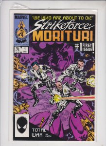 Strikeforce: Morituri #1 Direct Edition (1986) NM / VF +