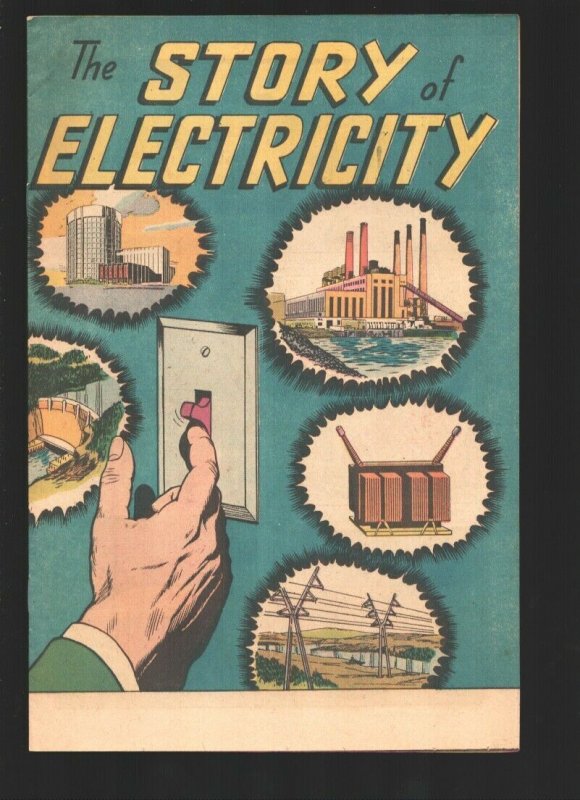 Story of Electricity 1973-Promotional comic put out by electric companies-Hig... 