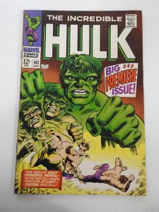 The Incredible Hulk #102 (1968) GD/VG Condition see desc