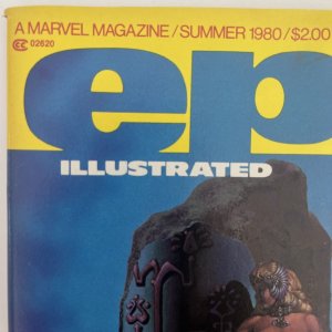 Epic Illustrated # 2.1980.  Fine+. Richard Corben Cover,  Jim Starlin, Goodwin.