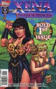 XENA WARRIOR PRINCESS (1997 TOPPS) 1A-2A  1st series!