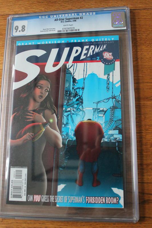 All-Star Superman #2 (DC, 2006) CGC NM/MT 9.8 White pages