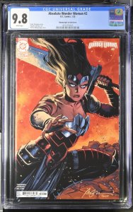 ABSOLUTE WONDER WOMAN #2 DC COMICS RAFAEL ALBUQUERQUE VARIANT CGC 9.8 NM