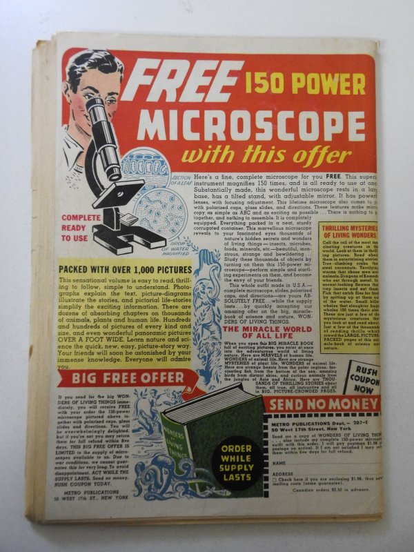 Magic Comics #46 (1943) GD Condition stamp fc, staples missing