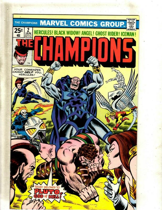 Lot of 6 The Champions Marvel Comic Books #2 3 4 5 6 7 GK18