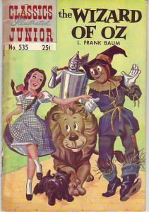 Classics Illustrated Junior #535 (Jan-57) VG/FN Mid-Grade Dorothy Gale