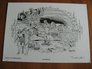 PORTFOLIO OF UNDERGROUND ART SIGNED CRUMB GRIFFIN WILSON SPAIN ET AL 1980