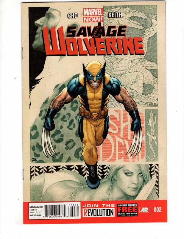 SAVAGE WOLVERINE #2 >>> $4.99 UNLIMITED SHIPPING!!! / ID#018