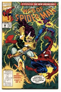 Web Of Spider-Man #99 comic book-Dr Kevin Trench / Night Watch appearance.