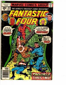 5 Fantastic Four Marvel Comics # 170 171 185 (0.35) 187 (35) 198 VG/FN Range BD1