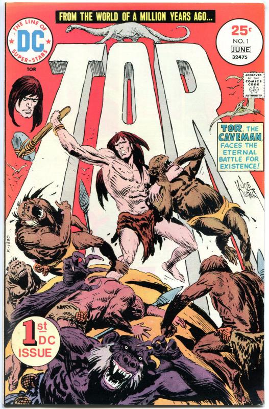 TOR #1 2 3, VF+/NM, 1975, 3 issues, Joe Kubert, Dinosaurs, Jungle, more in store