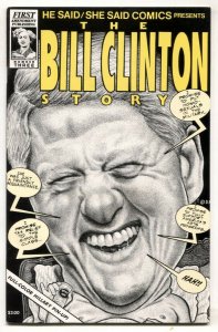 He Said/She Said #3 1992 BILL CLINTON/ GENNIFER FLOWERS- signed