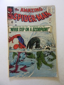 The Amazing Spider-Man #29 (1965) VG- condition date stamp front cover