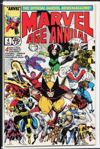 Marvel Age Annual #4 (1988) [Key Issue]