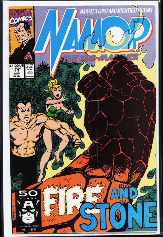 Namor, the Sub-Mariner #17 (1991) Namor the Sub-Mariner