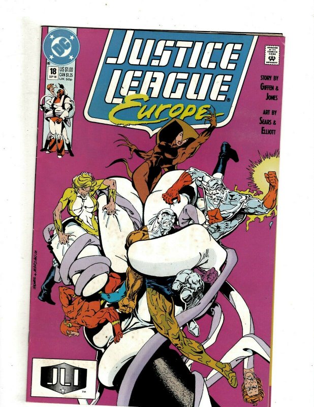 12 Justice League Europe DC Comics # 14 15 16 17 18 19 20 21 22 23 24 25 HG2