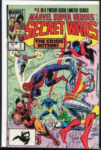 Marvel Super Heroes Secret Wars #3 (1984) [Key Issue]