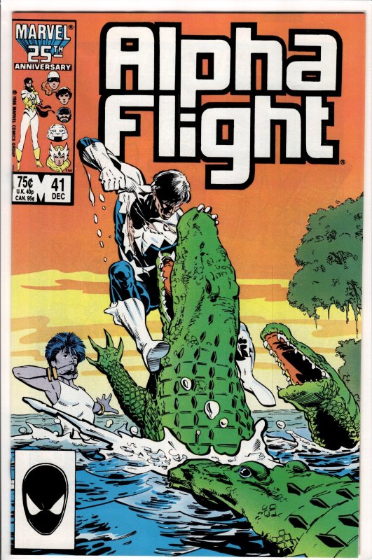 Alpha Flight #41 (1986) Alpha Flight [Key Issue]