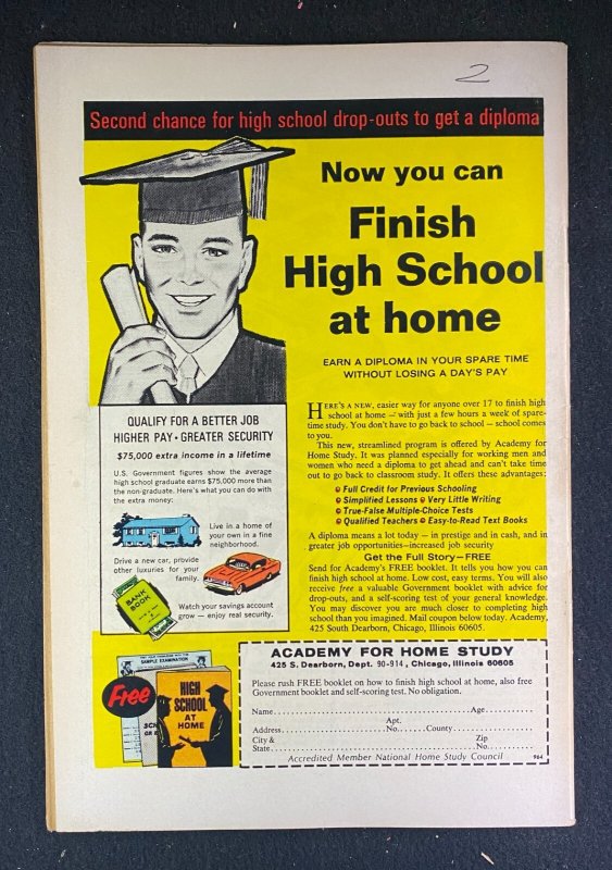 X-Men (1963) #57 FN (6.0) Neal Adams