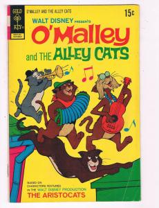 O'malley & The Alley Cats #4 VG Dell Gold Key Comic Book 1972 DE5