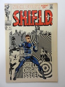 Nick Fury, Agent of SHIELD #4  (1968) VF- Condition!