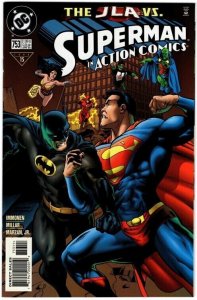 Action Comics #753 Batman & The  JLA vs Superman!