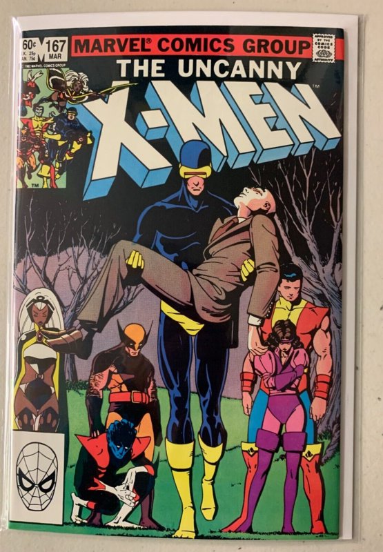 Uncanny X-Men #167 Direct Marvel 1st Series (8.0 VF) (1983)