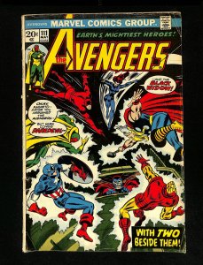 Avengers #111 Black Widow Joins!