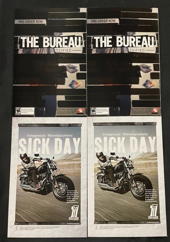 Hunter 4 pc Lot #1-4- Age of Ultron Aftermath (9.0-9.2) 2013