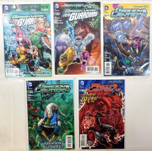 Green Lantern Lot of 5 #26, 29, Lanterns 23, New Guardians 13, 20 2014 DC Comics