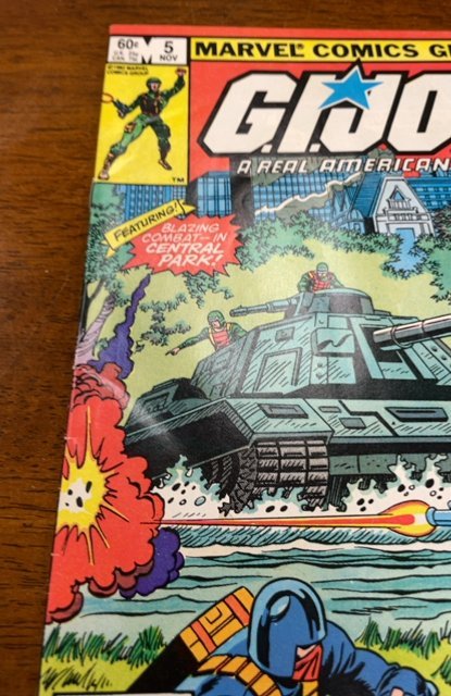 G.I. Joe: A Real American Hero #5 (1982) VF/NM