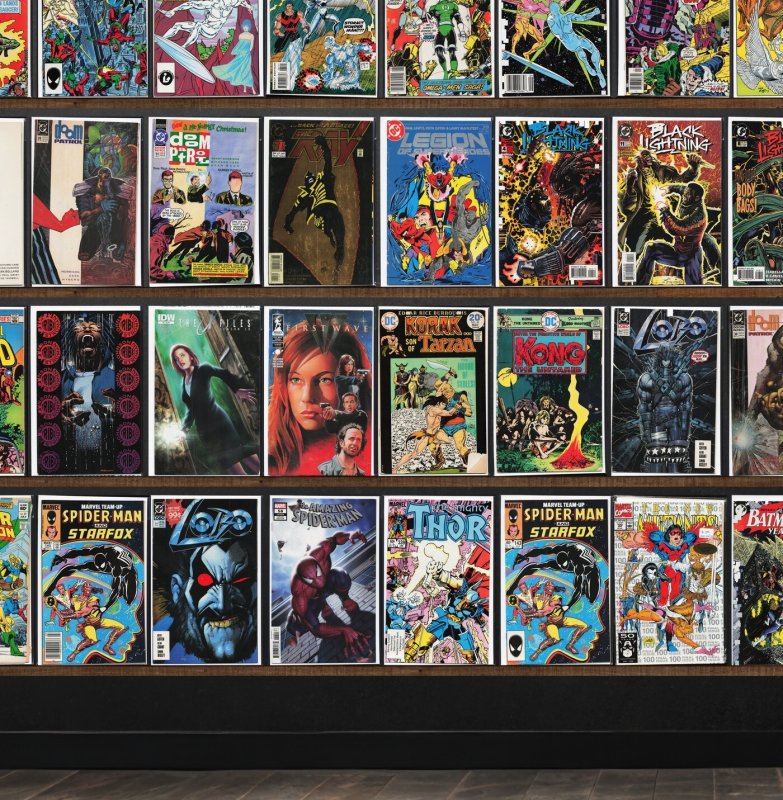 Huge Lot 140+ Comics with Doom Patrol, Batman, Silver Surfer & More!