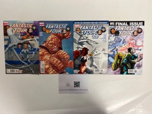 4 Fantastic Four Marvel Comic Books # 588 600 601 603 Avengers Hulk 110 JS44