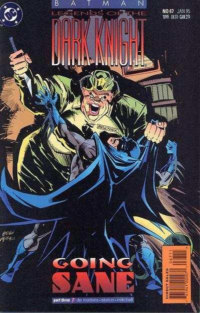 Batman: Legends of the Dark Knight #67, NM + (Stock photo)