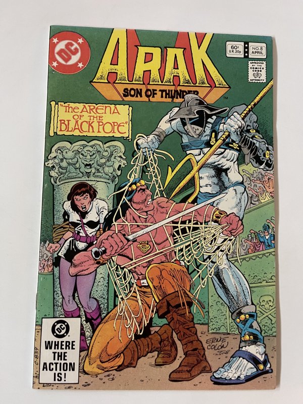 Arak, Son of Thunder #8 - NM- (1982)