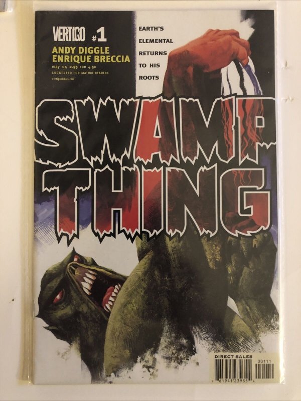 Lot Of 3 Swamp Thing (DC/Vertigo-2004-Mature) #1 8 17 Andy Diggle 