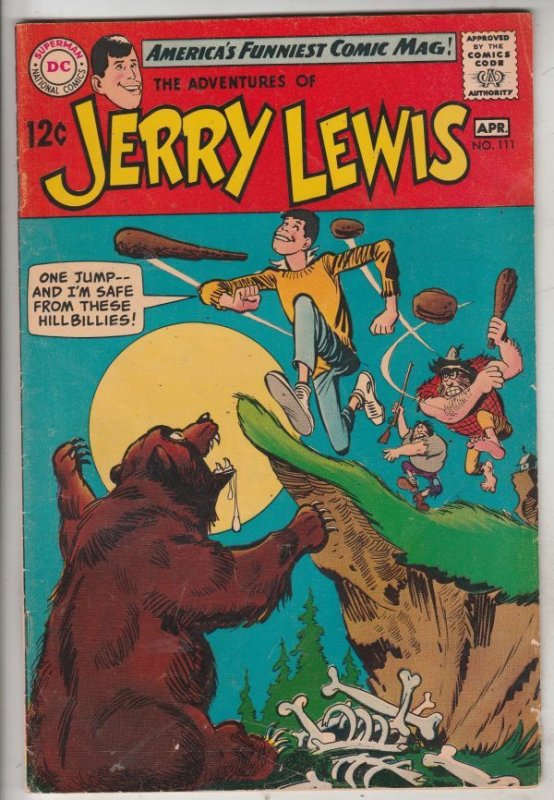 Jerry Lewis, the Adventures of #111 (Apr-69) VF/NM High-Grade Jerry Lewis