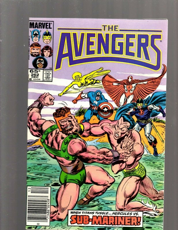 12 The Avengers Comics #259 261 262 263 264 265 266 267 269 270 271 272 GB2