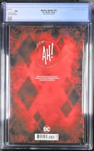 Harley Quinn #75 Hughes Cover B (2020) CGC 9.8