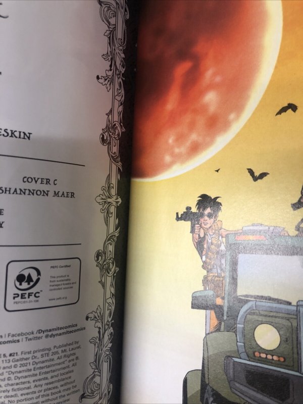 Vampirella (2021) # 21 Variant (NM) Dynamite Entertainment • Rare • Priest