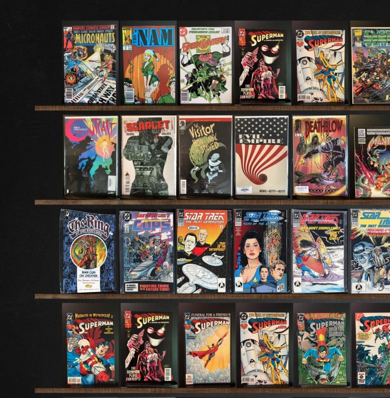 Huge Lot 140+ Comics with Superman, Micronauts, Superboy, Area 88 & More!