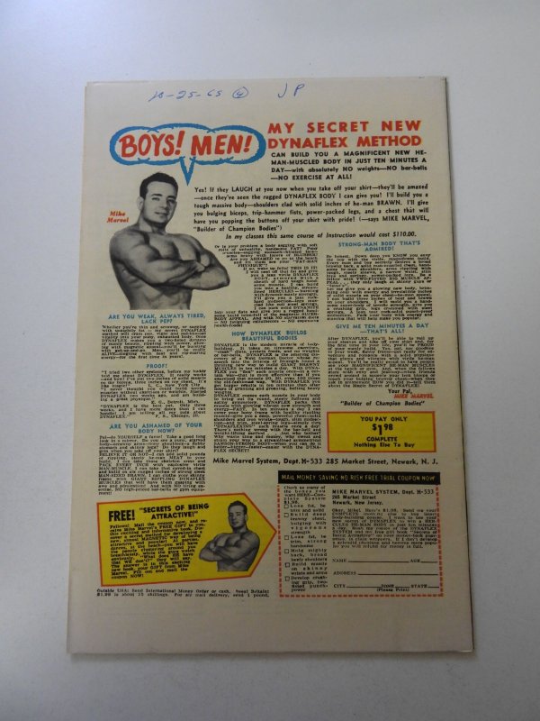 The Avengers #23 (1965) FN/VF condition ink back cover